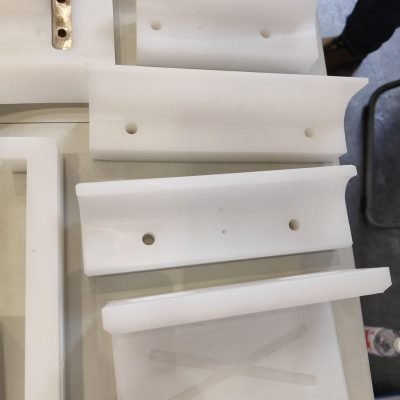 Custom UHMWPE wear parts for heavy-duty equipment